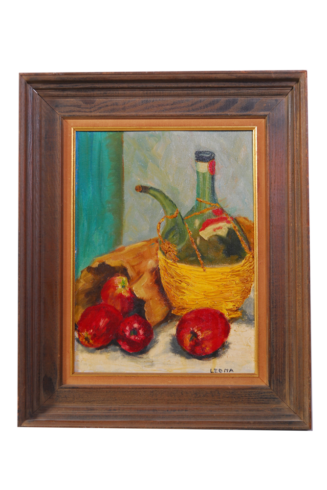 Leona Rubin Original Still Life Oil Paintings