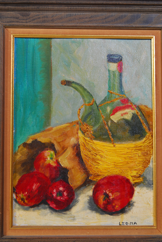 Leona Rubin Original Still Life Oil Paintings