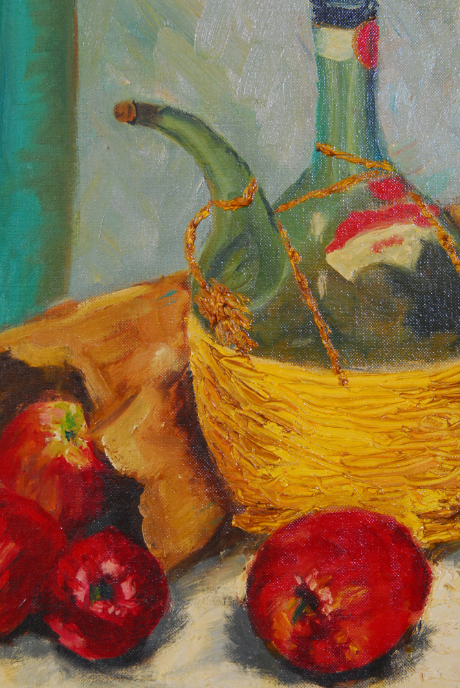 Leona Rubin Original Still Life Oil Paintings