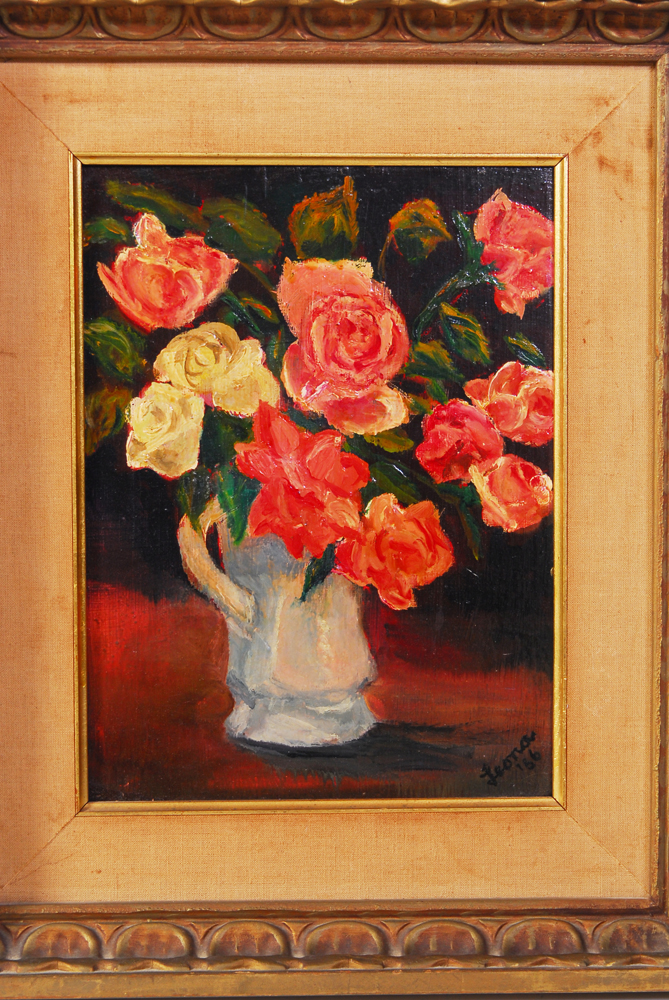 Leona Rubin Original Still Life Oil Paintings