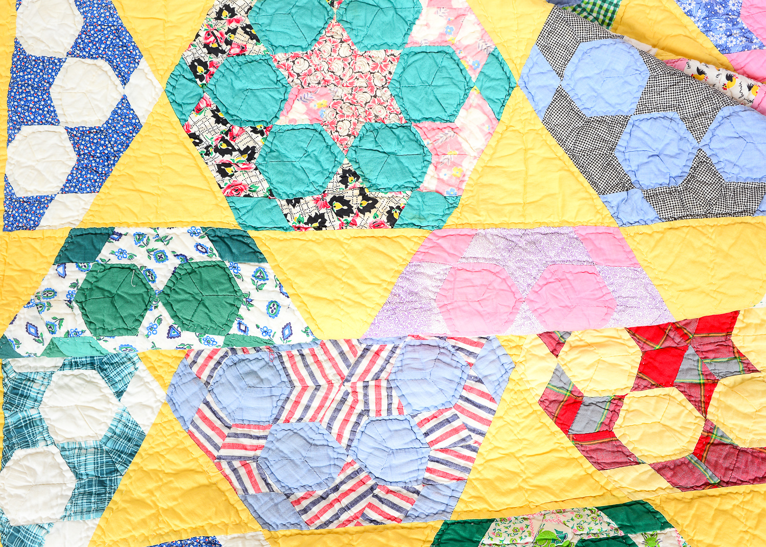 Vintage Handmade Quilt