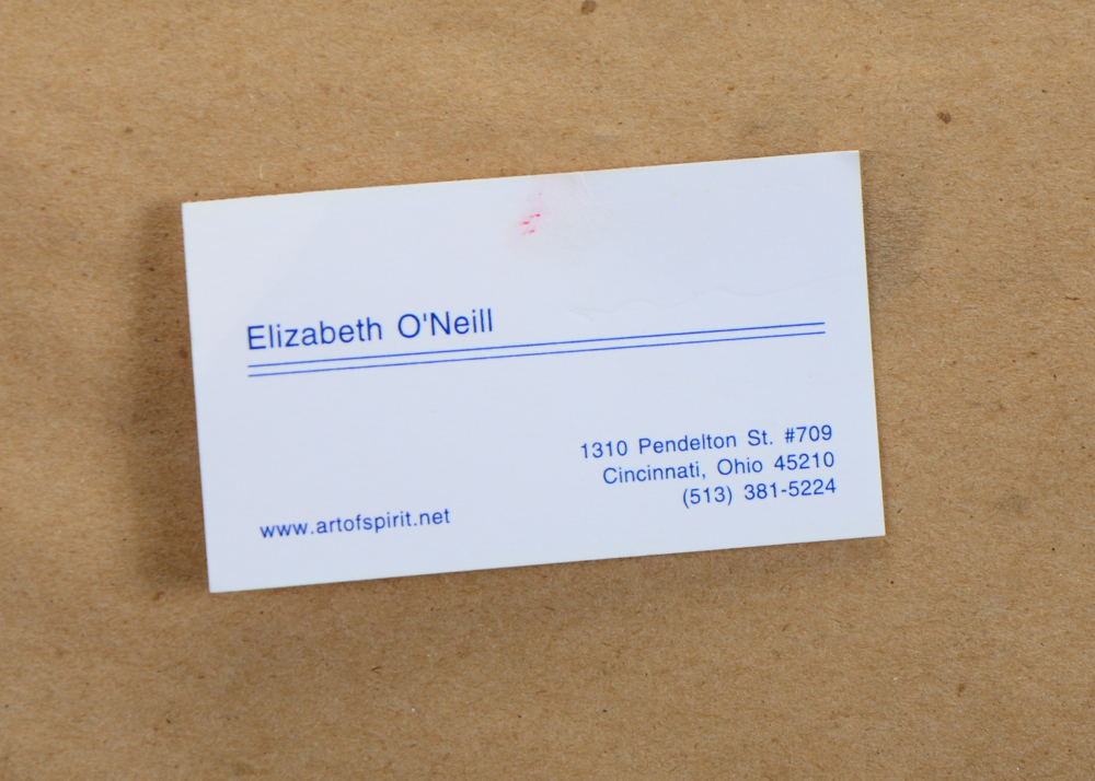 Elizabeth O'Neill Original Watercolor Painting "Lightning"