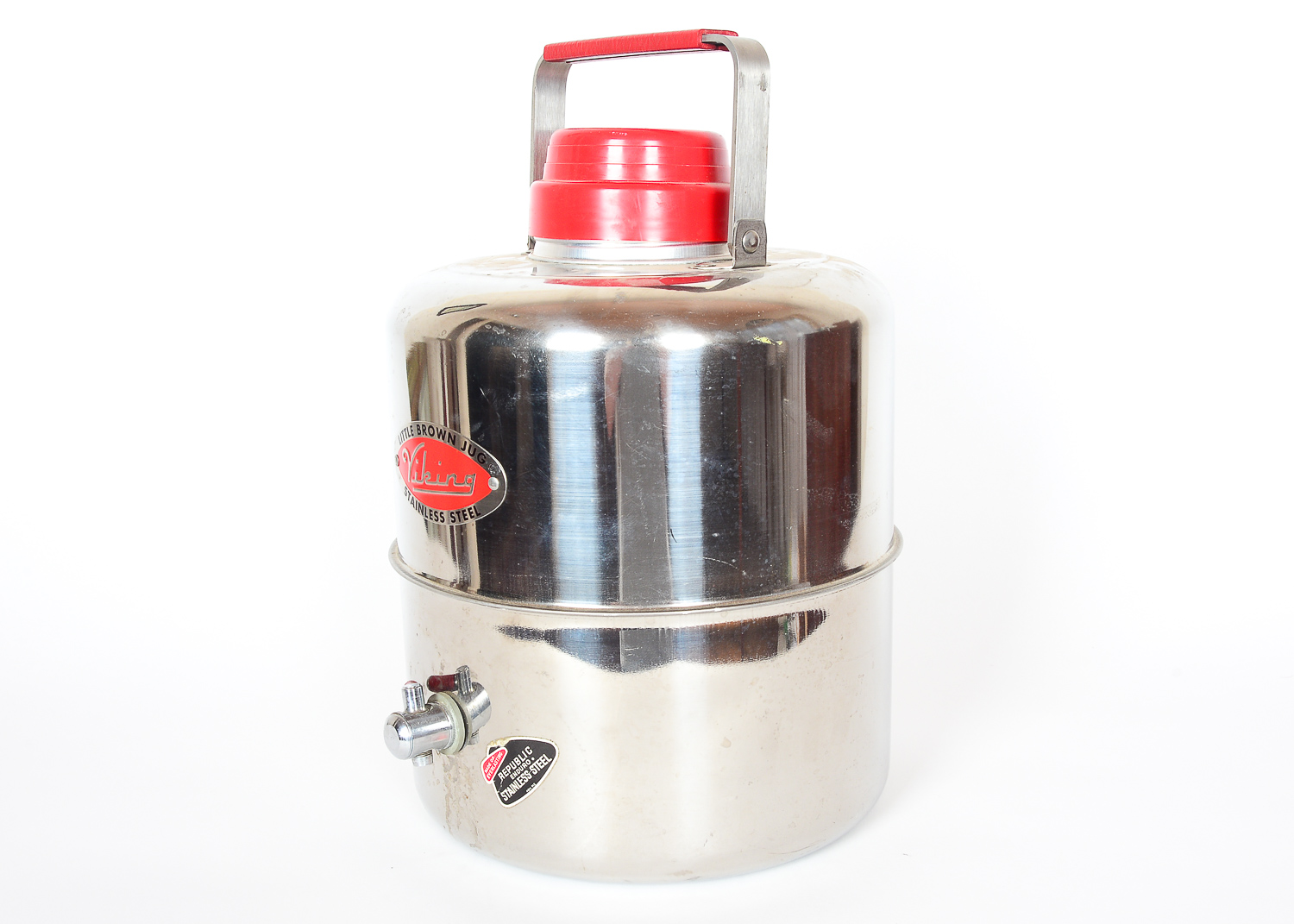 Vintage Viking Stainless Steel "Little Brown Jug"