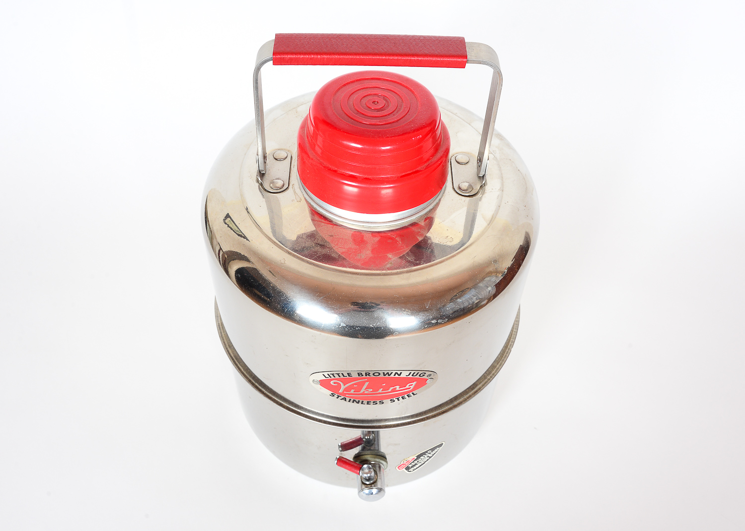 Vintage Viking Stainless Steel "Little Brown Jug"