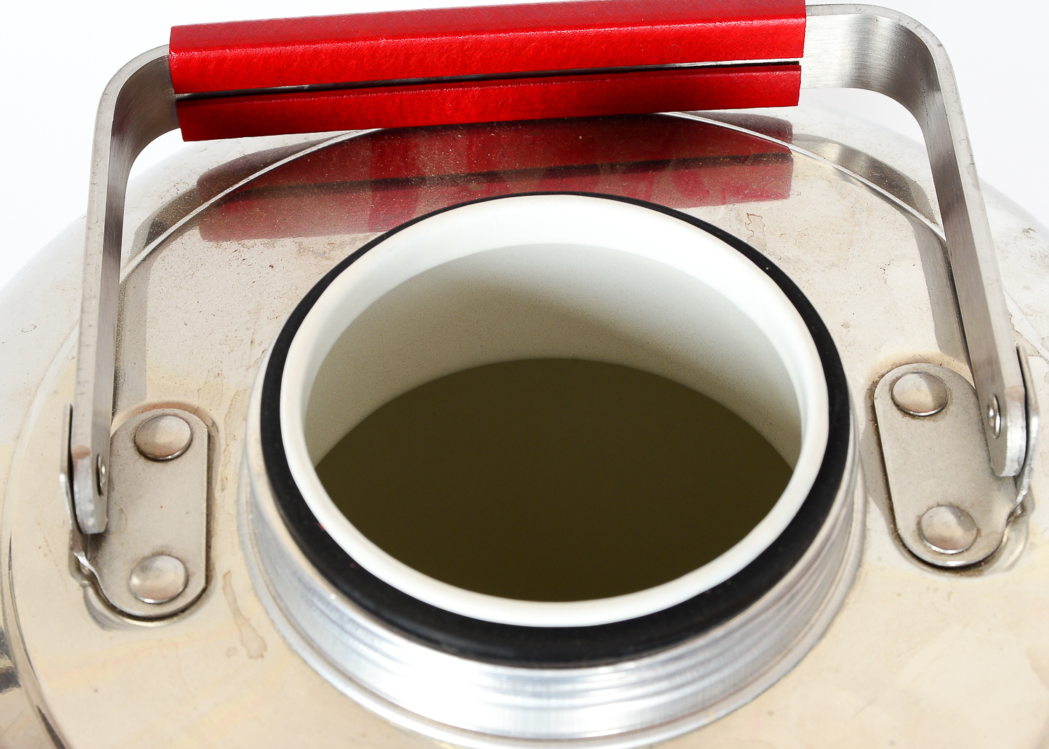 Vintage Viking Stainless Steel "Little Brown Jug"