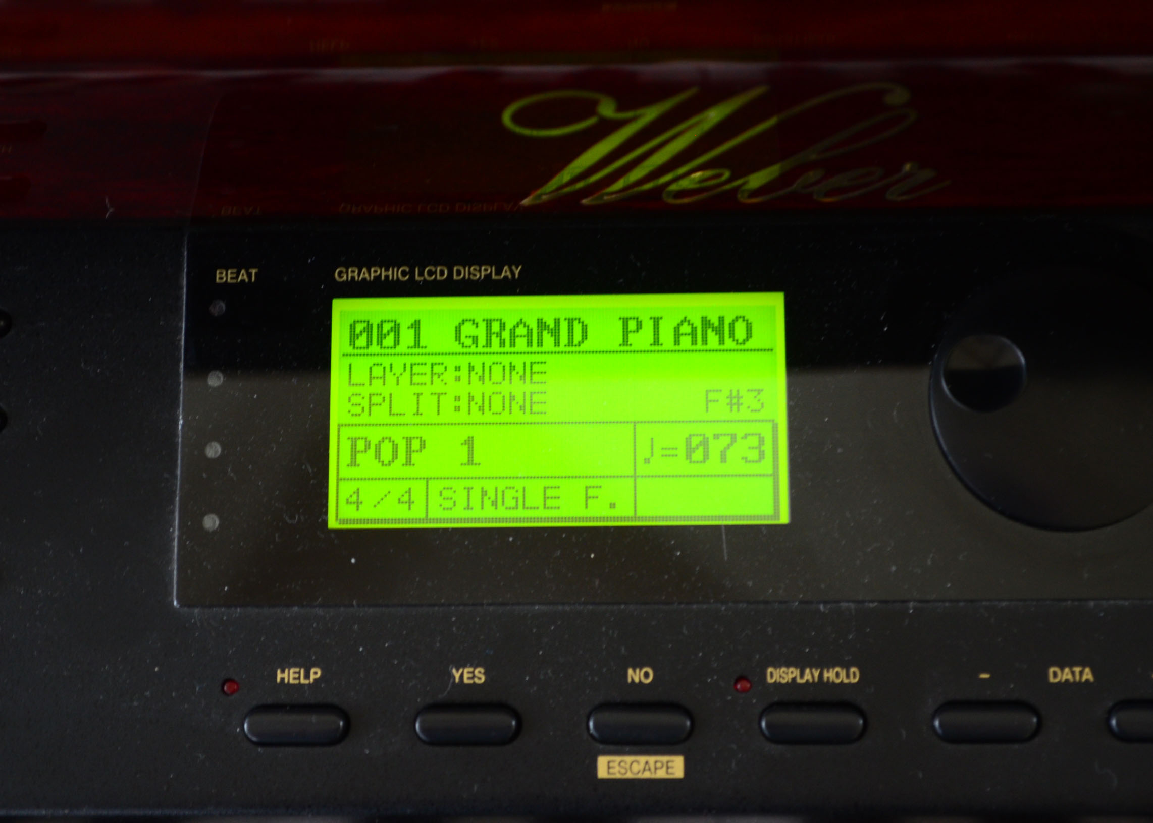 Cherry Weber Digital Baby Grand Piano