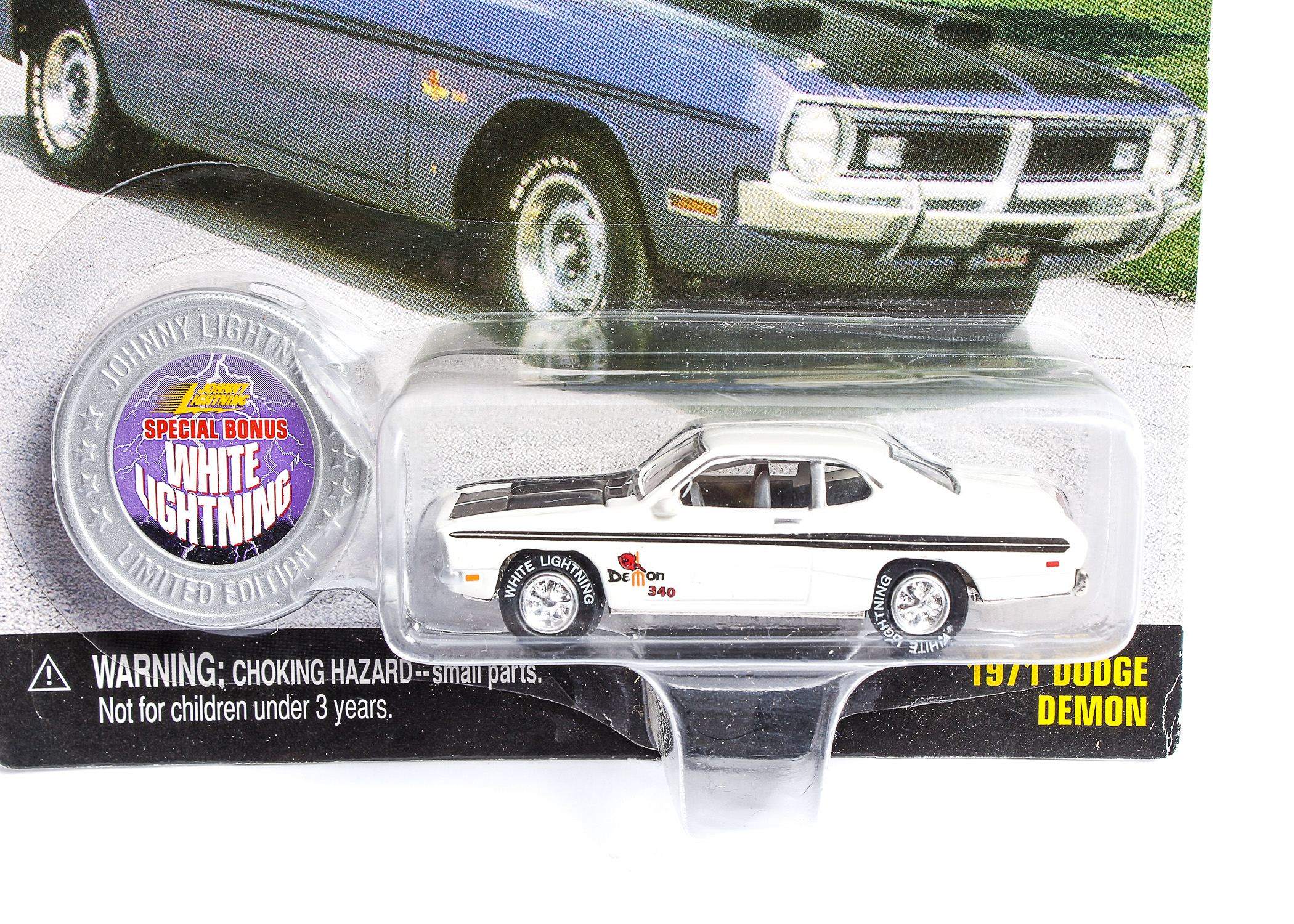 Set of Johnny Lighting Muscle Cars