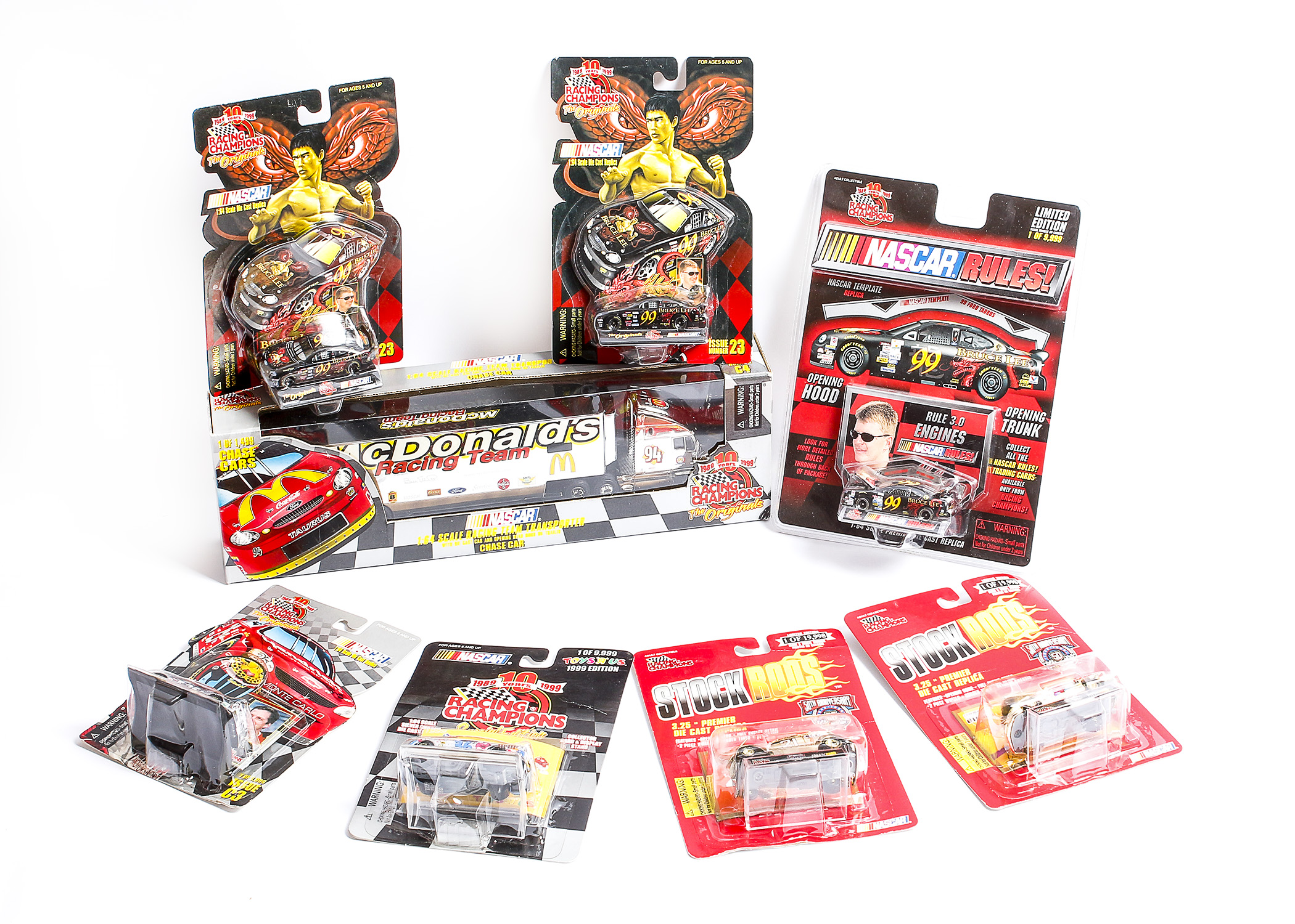 Assortment of Collectible Nascar Toy Cars