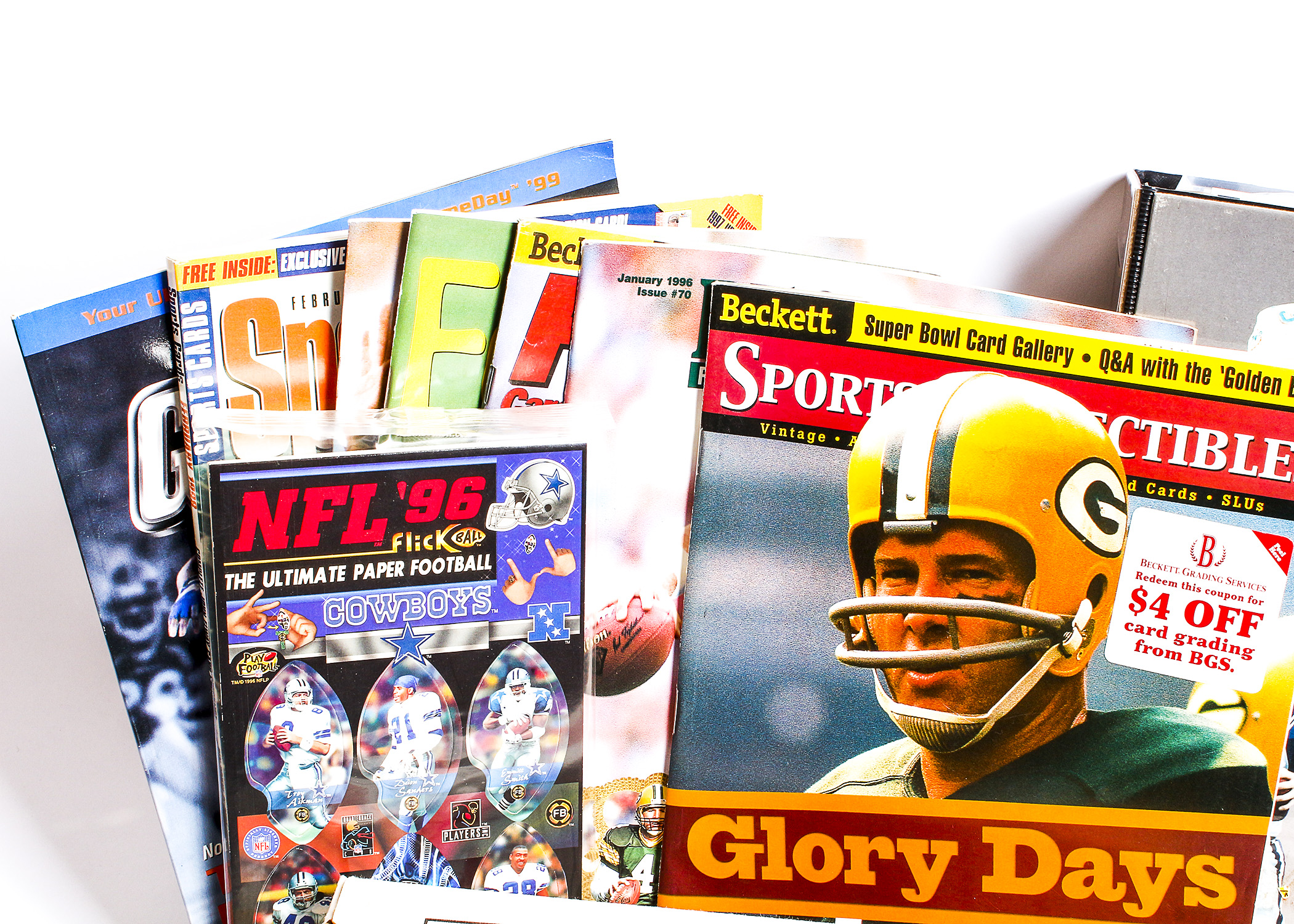 Assortment of Football Trading  Cards