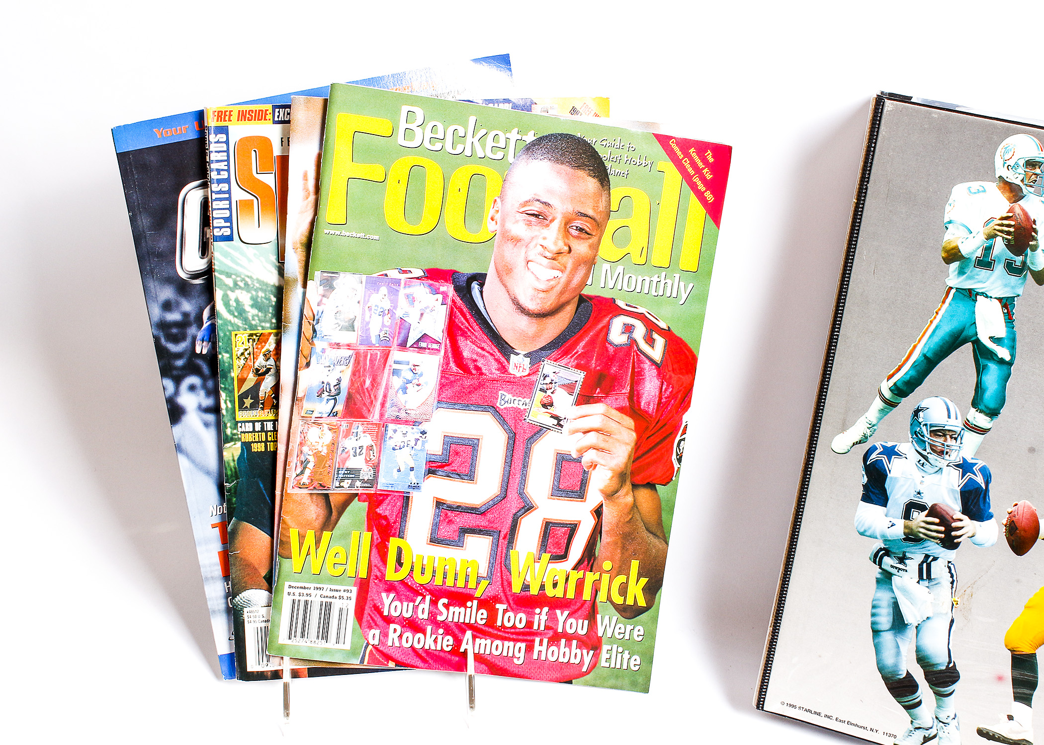 Assortment of Football Trading  Cards