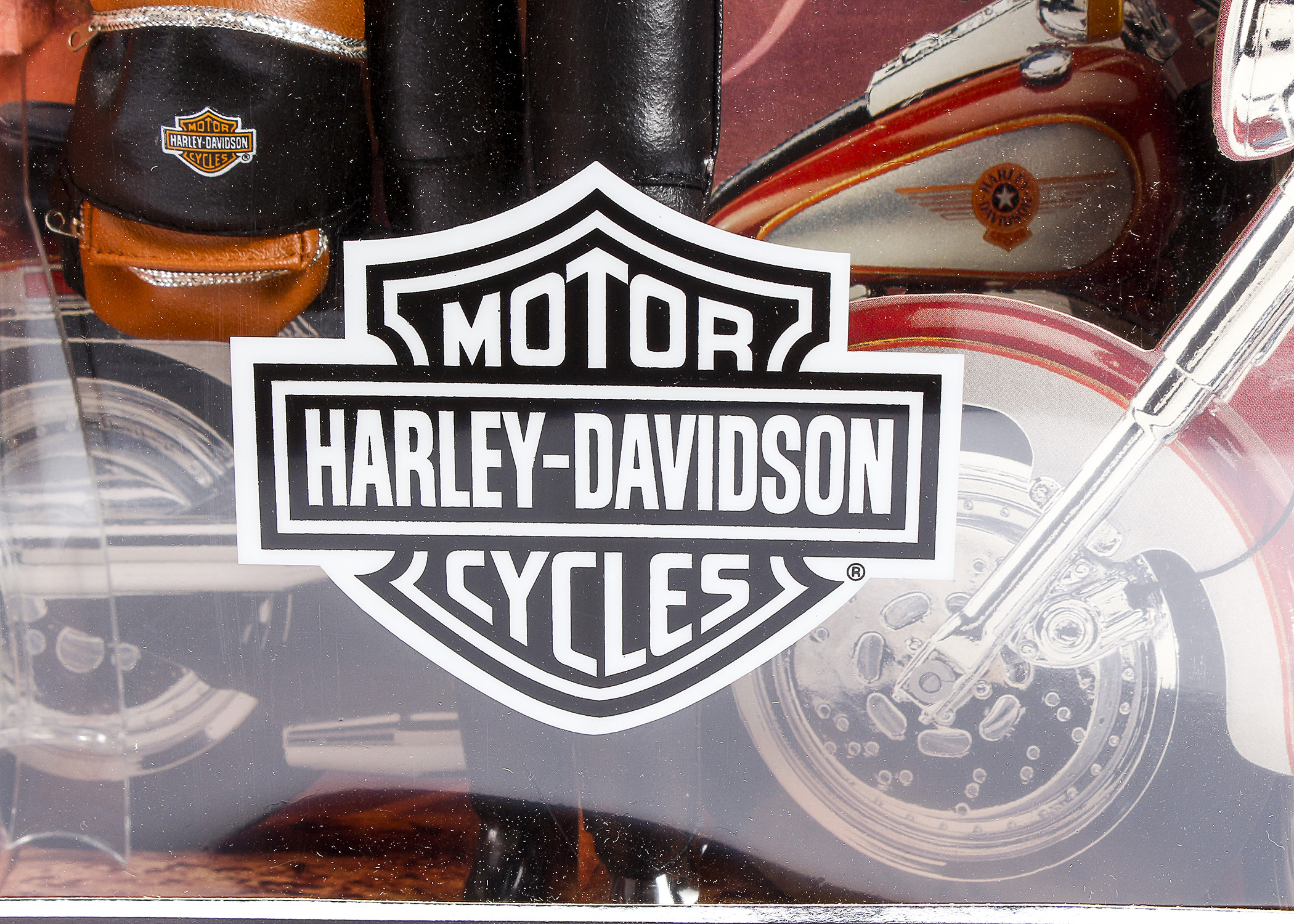 Trio of Collectible Harley Davidson Barbie Dolls