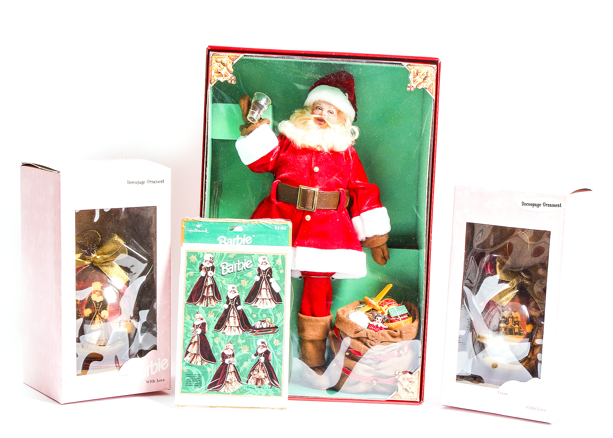 Variety of Christmas Collectibles