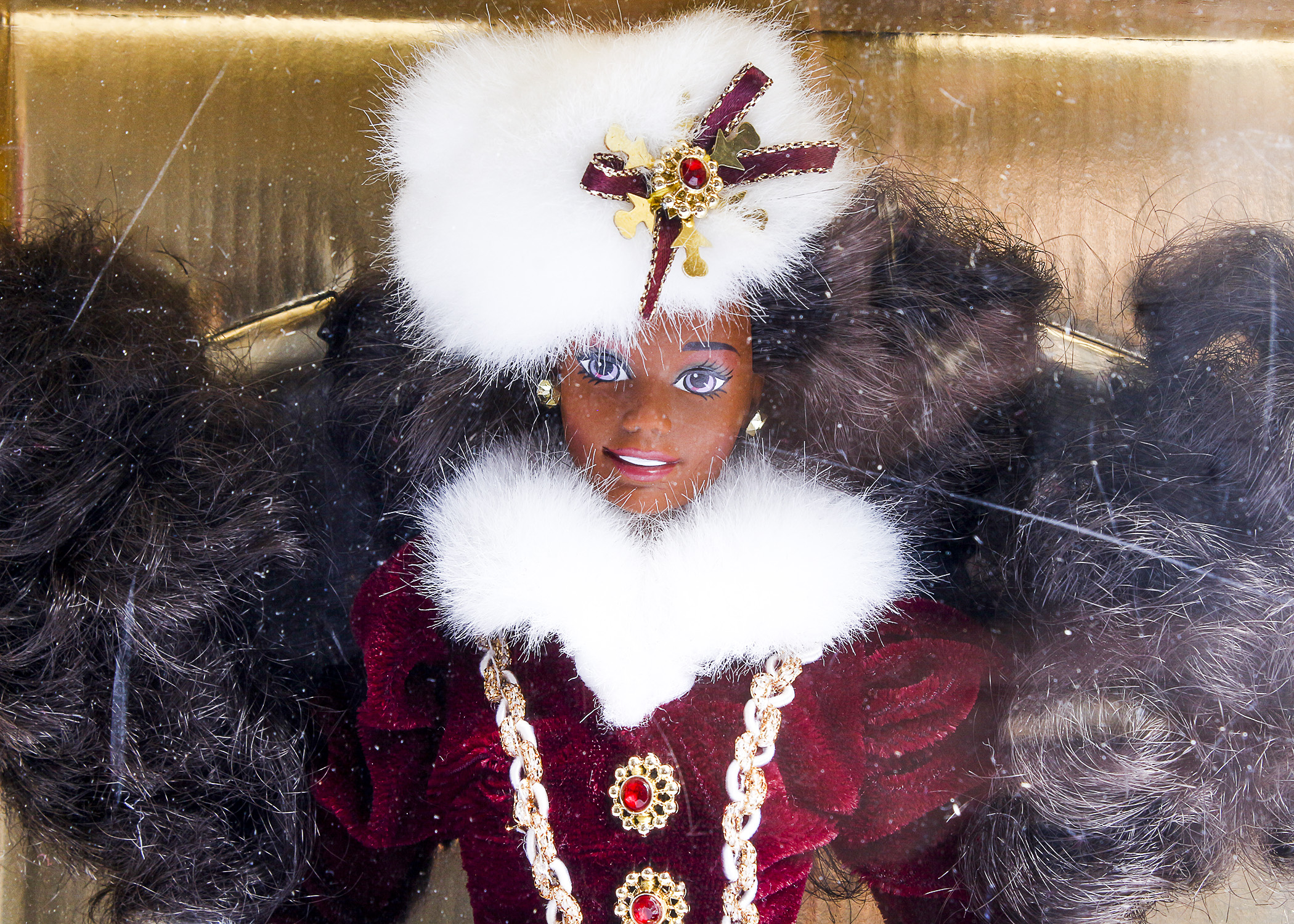 Pair of Happy Holidays Barbie Dolls