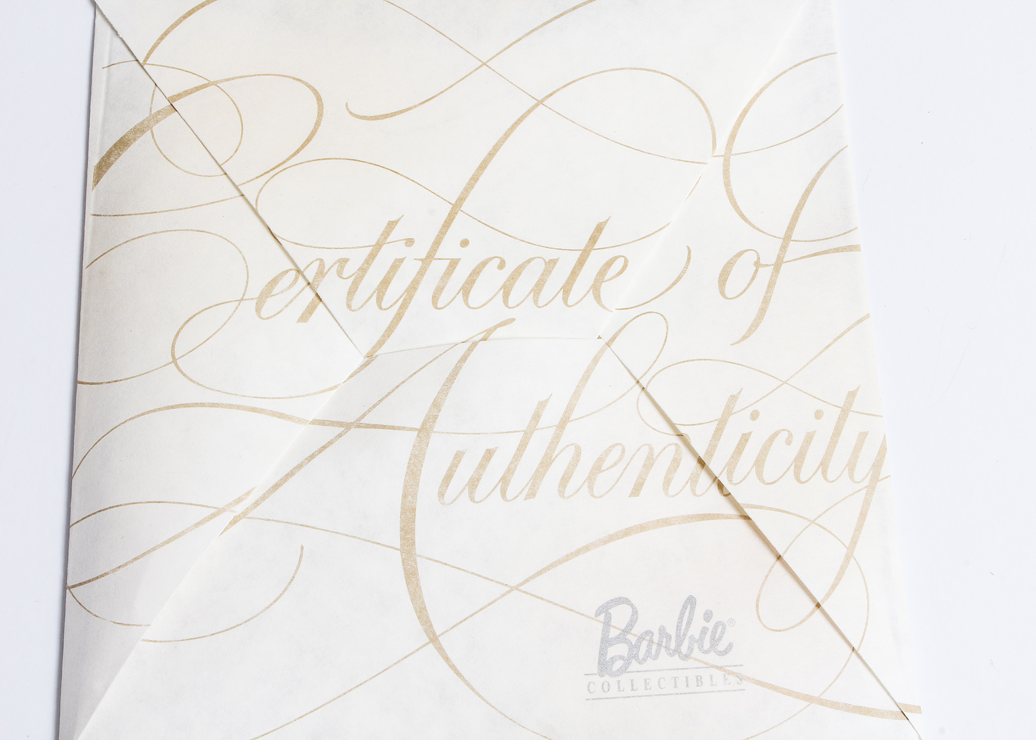 Pair of Limited Edition Golden Anniversary Barbie Dolls