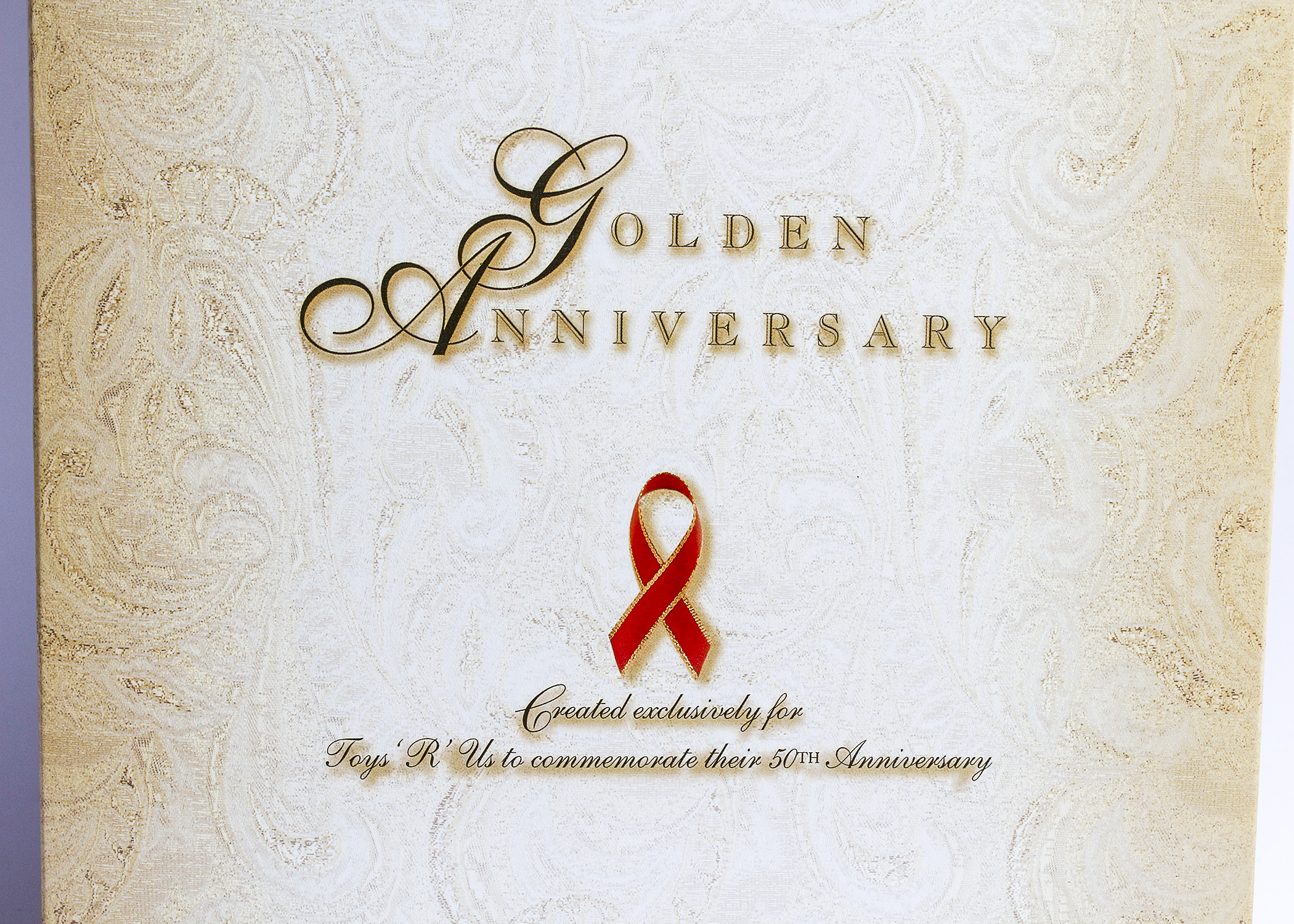 Pair of Limited Edition Golden Anniversary Barbie Dolls