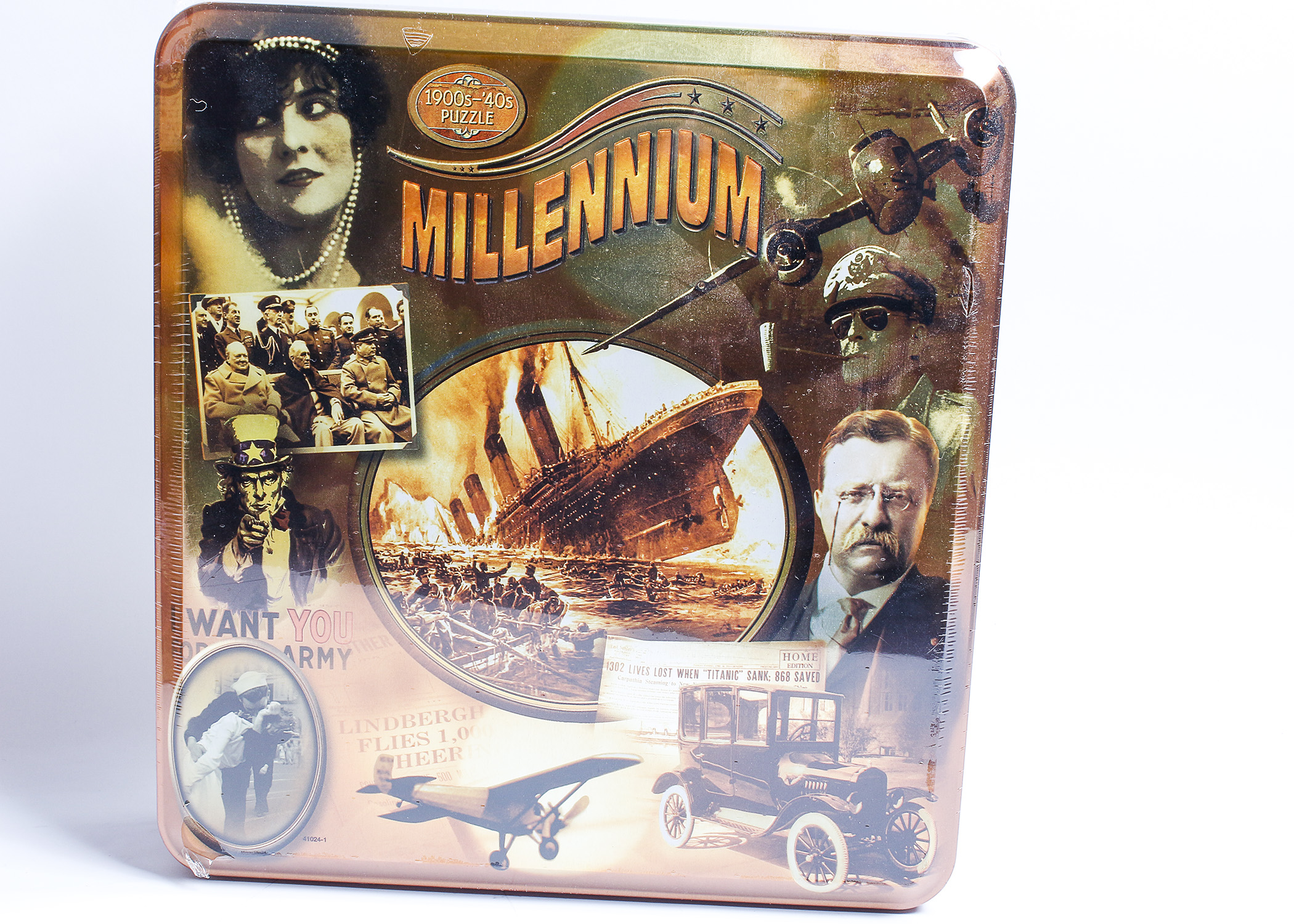 Set of Milton Bradley Millennium Puzzles