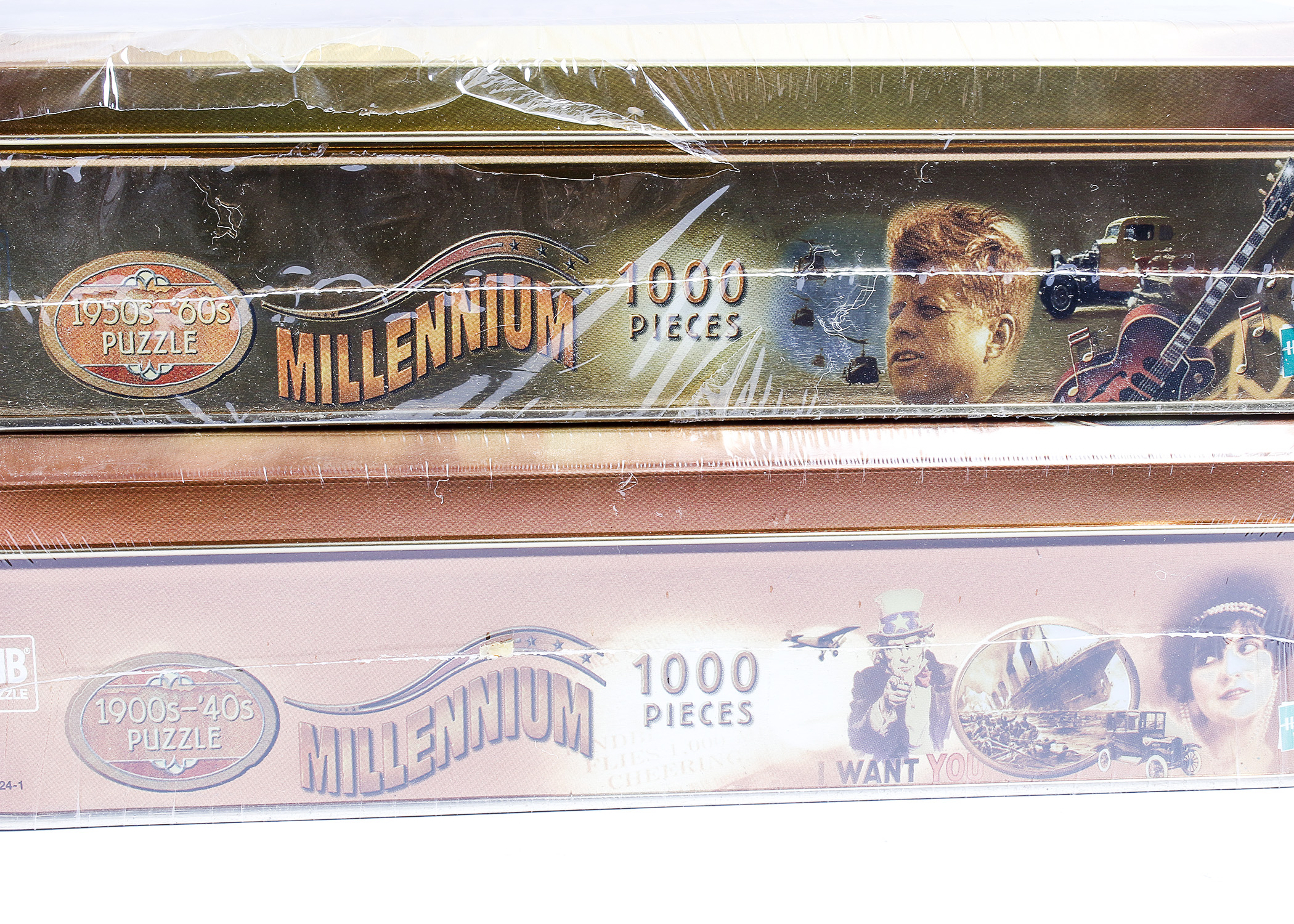 Set of Milton Bradley Millennium Puzzles