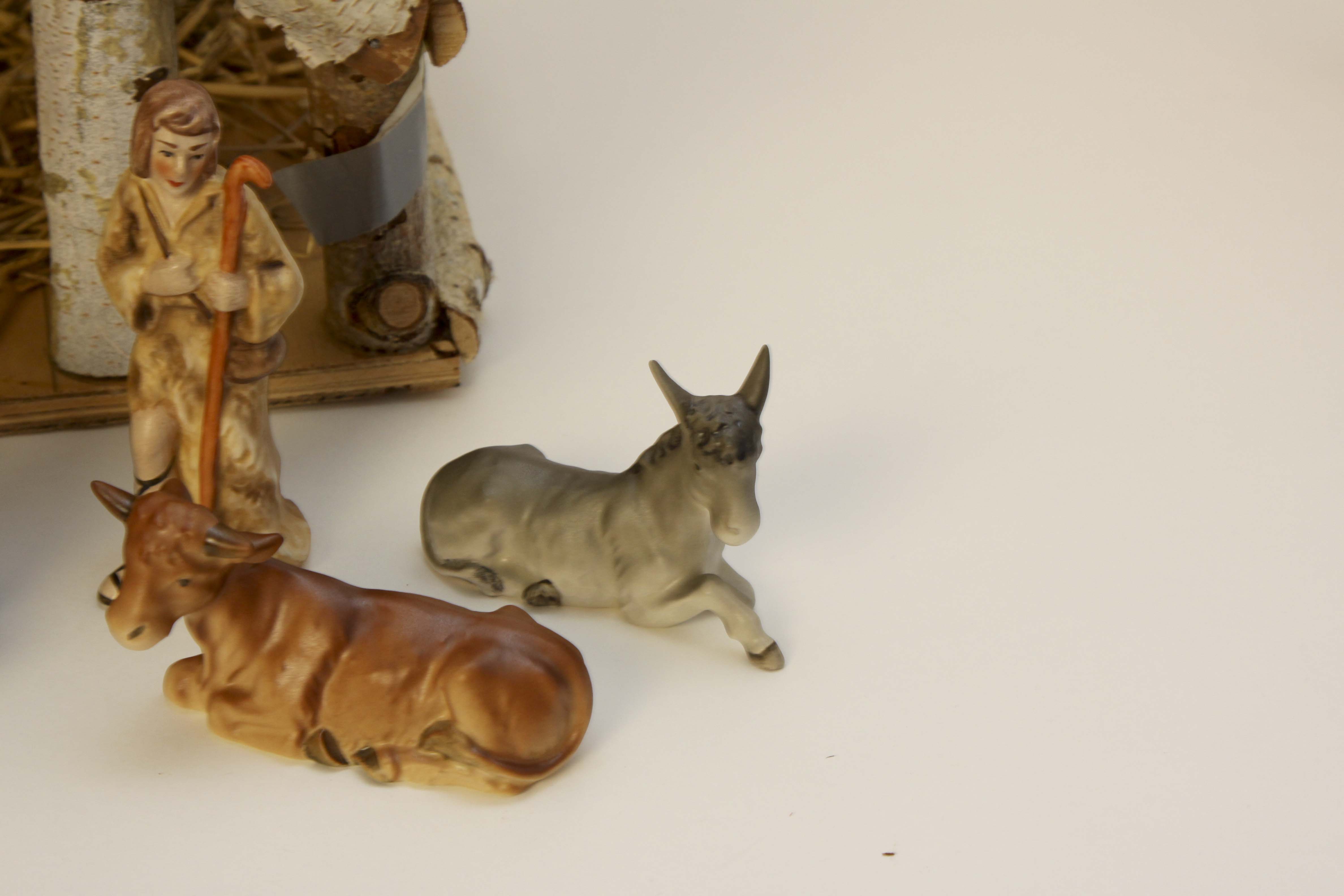 Goebel Porcelain Nativity Figurines and Creche