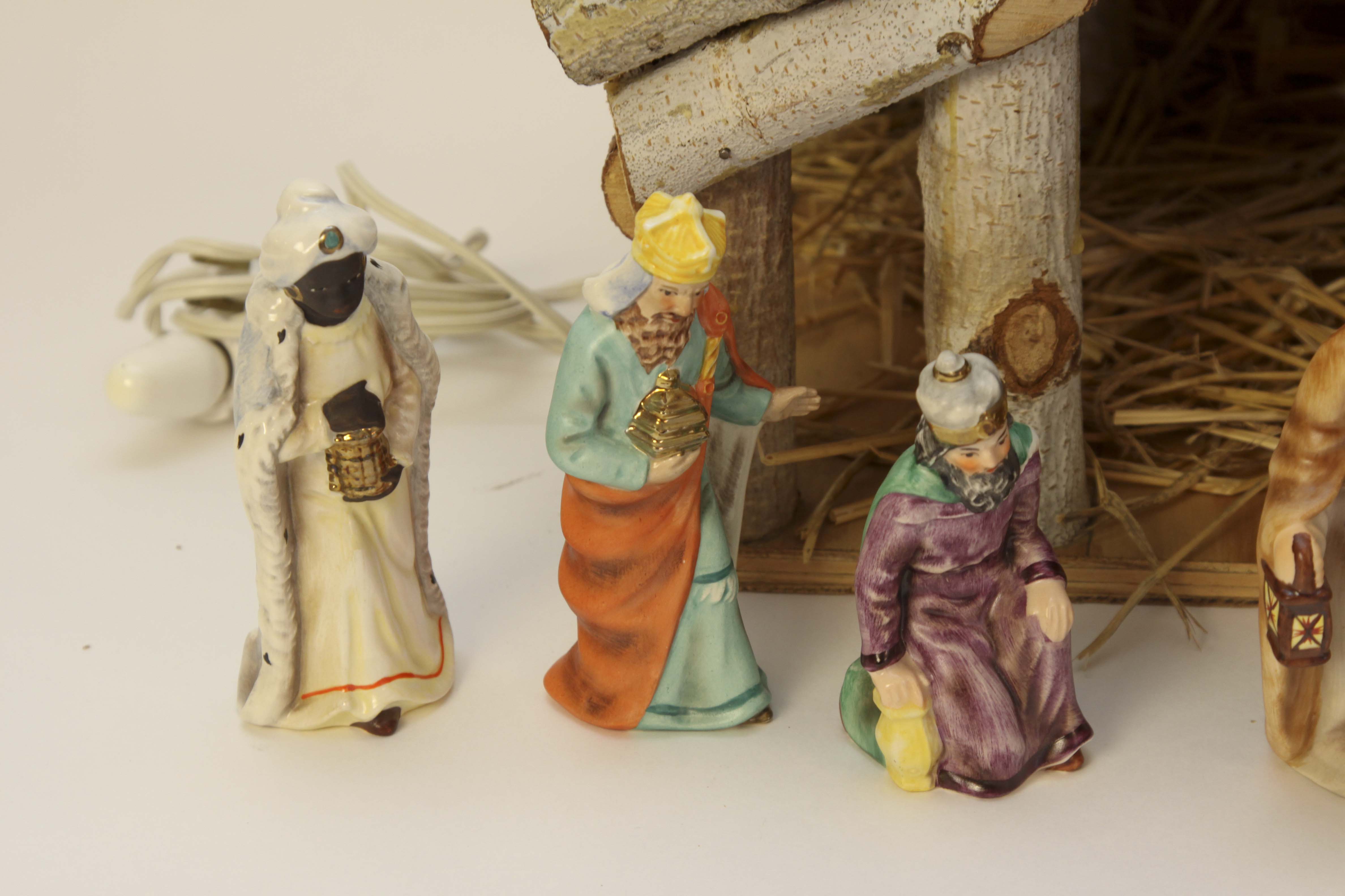 Goebel Porcelain Nativity Figurines and Creche