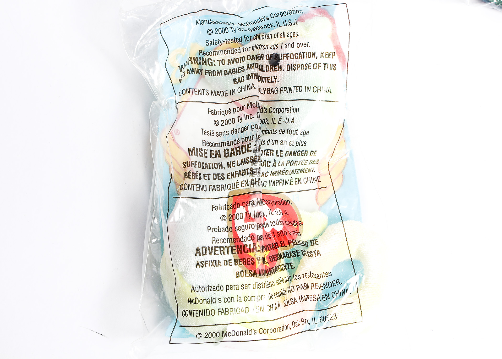 Collection of McDonalds Happy Meal Beanie Babies