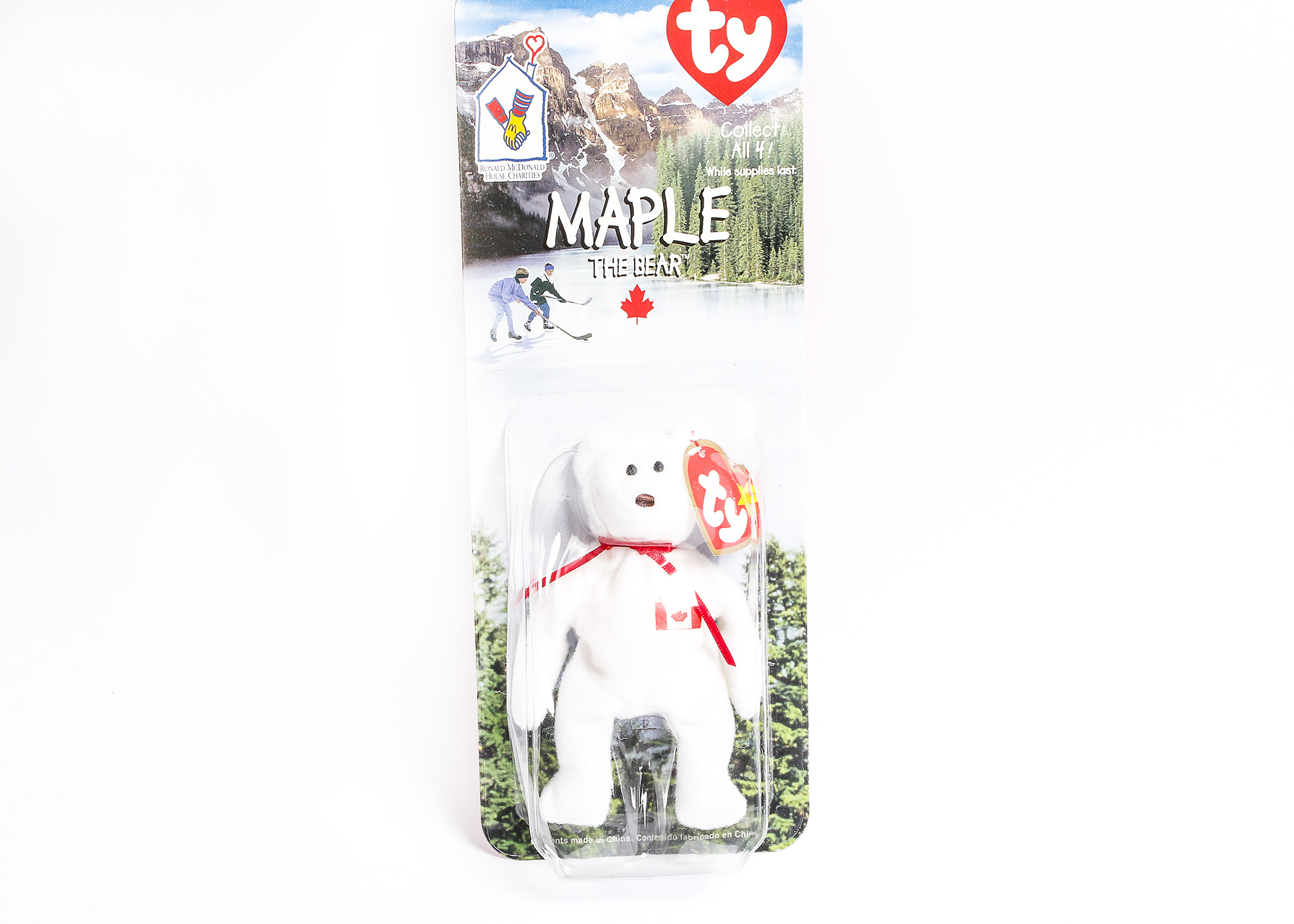 Set of Four McDonalds Beanie Babies