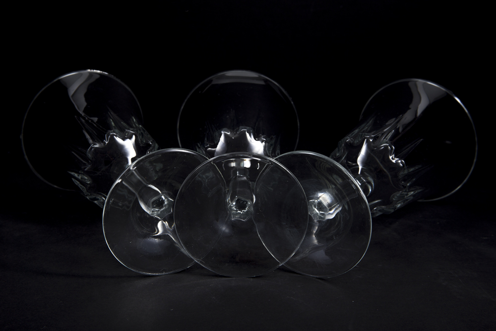 Collection of Eight Luminarc Drinking Glasses