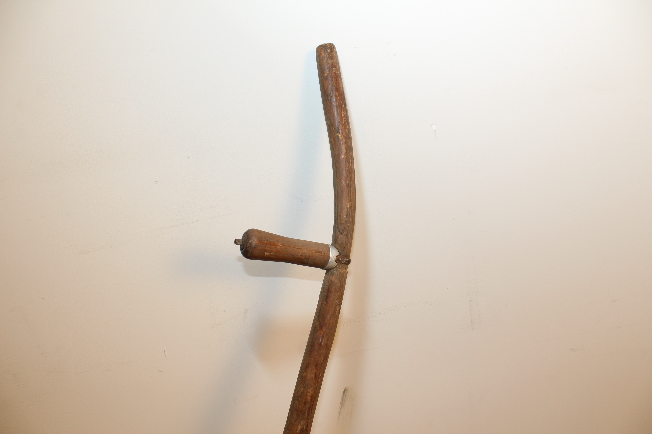 Antique Hay and Grain Two Handled Farmer's Scythe Sickle