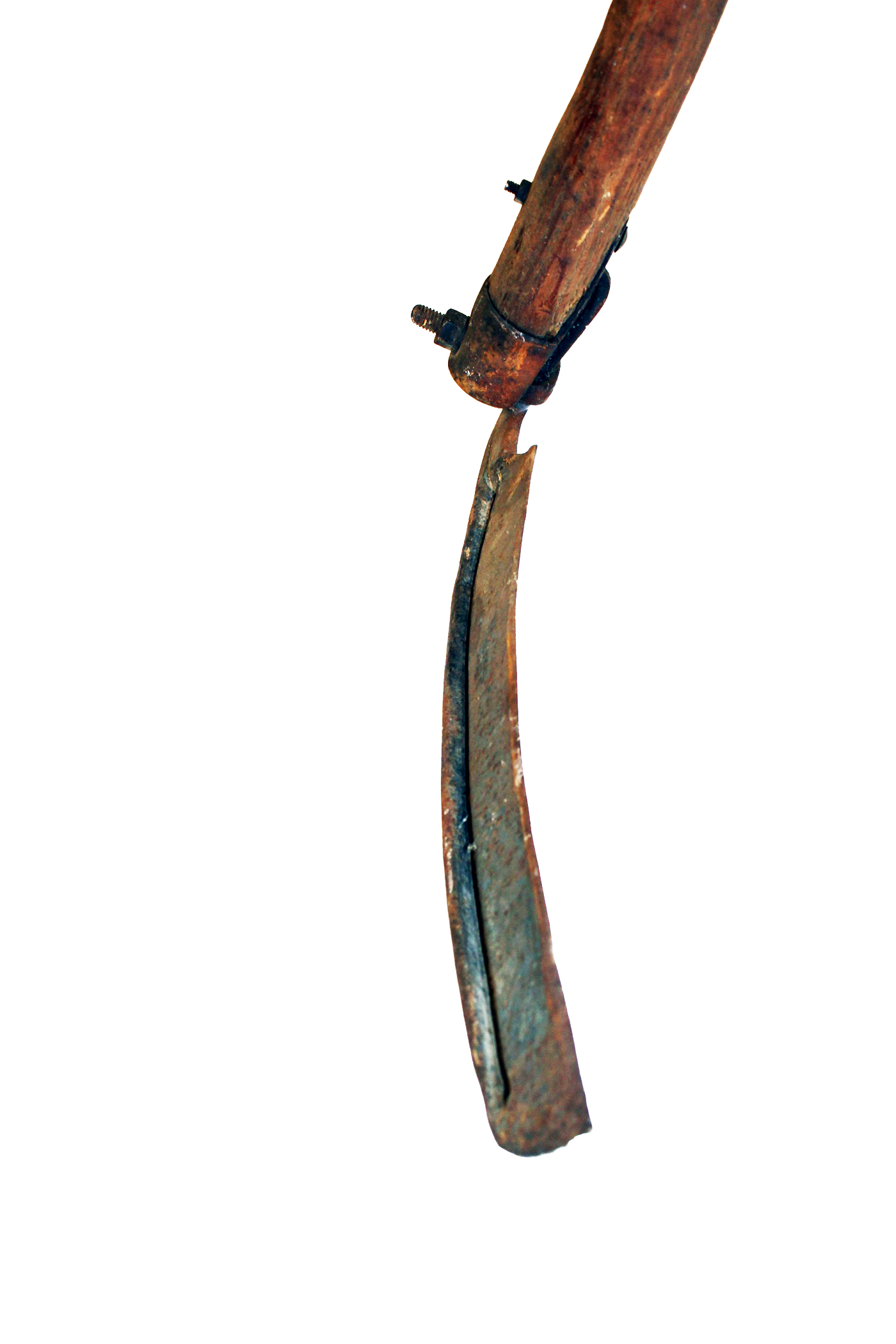 Antique Hay and Grain Two Handled Farmer's Scythe Sickle