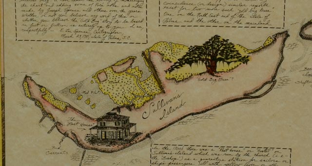 E. Lee Spence Signed Hand-tinted Lithograph "Gold Bug" from Poe