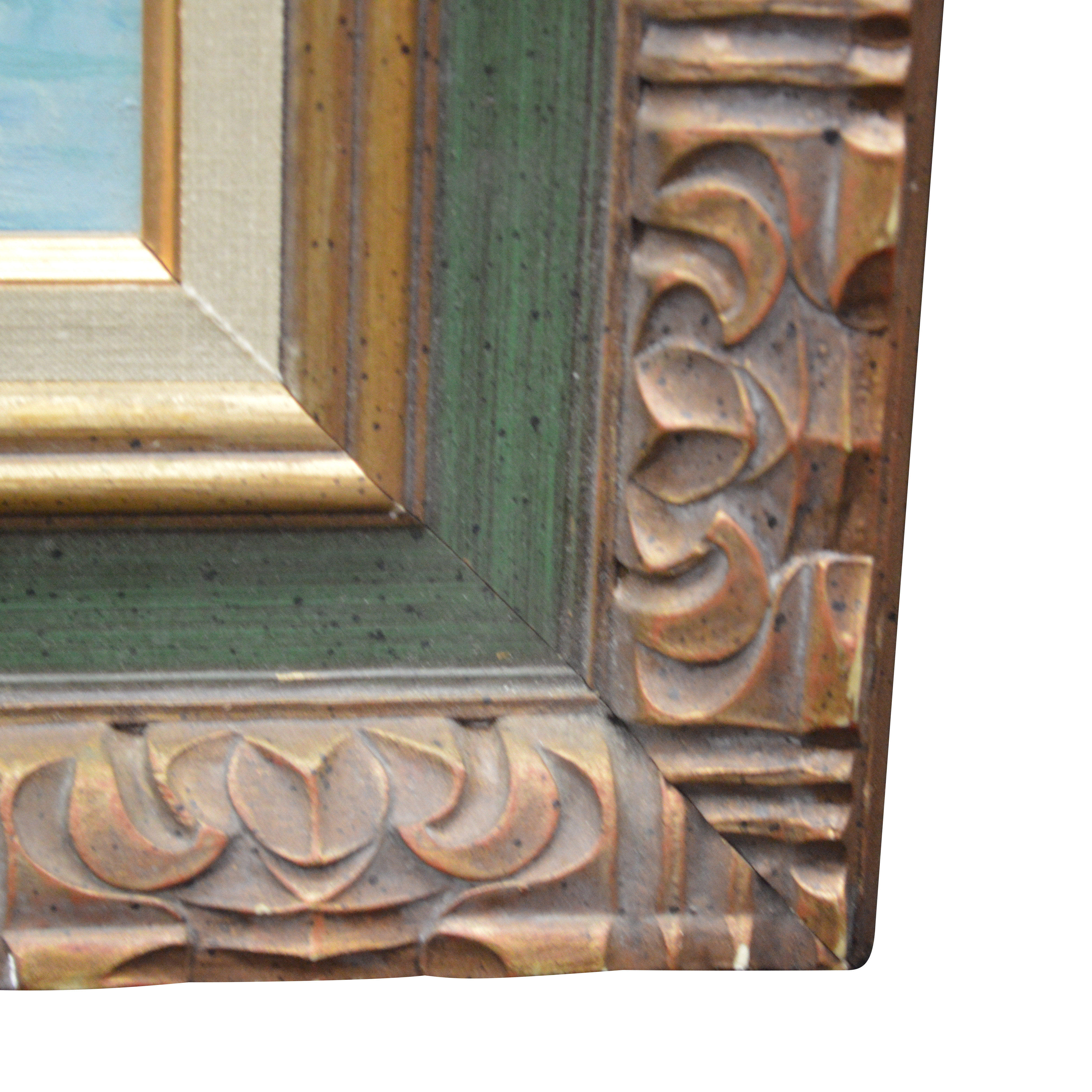 Pamela Fox Nautical Oil Painting 1972