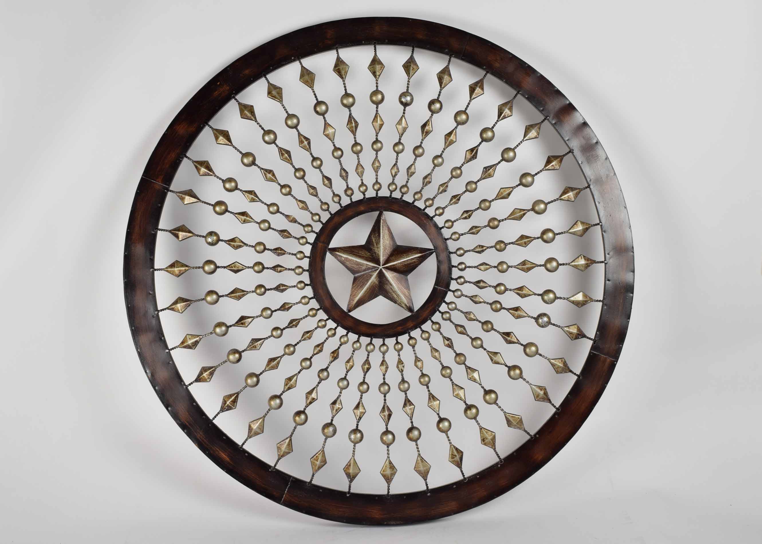 Round Metal Wall Hanging