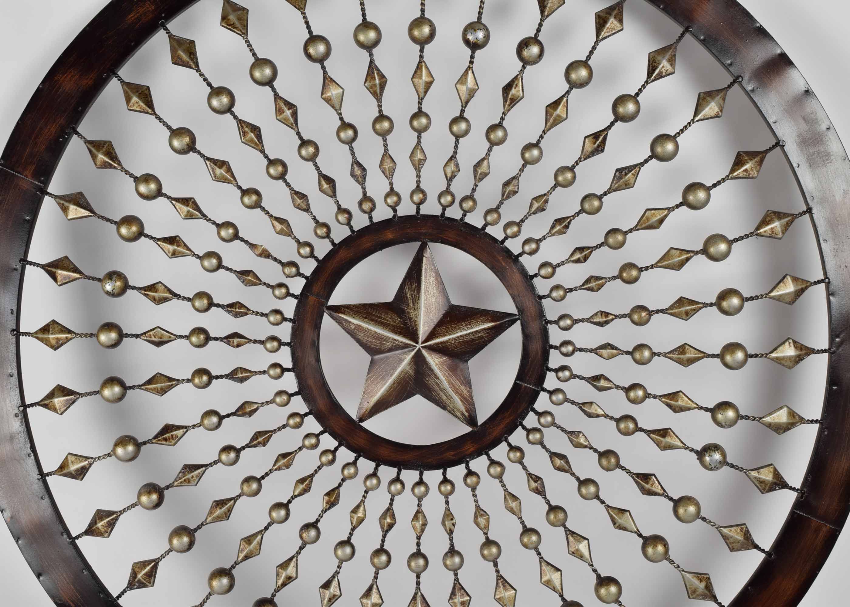 Round Metal Wall Hanging