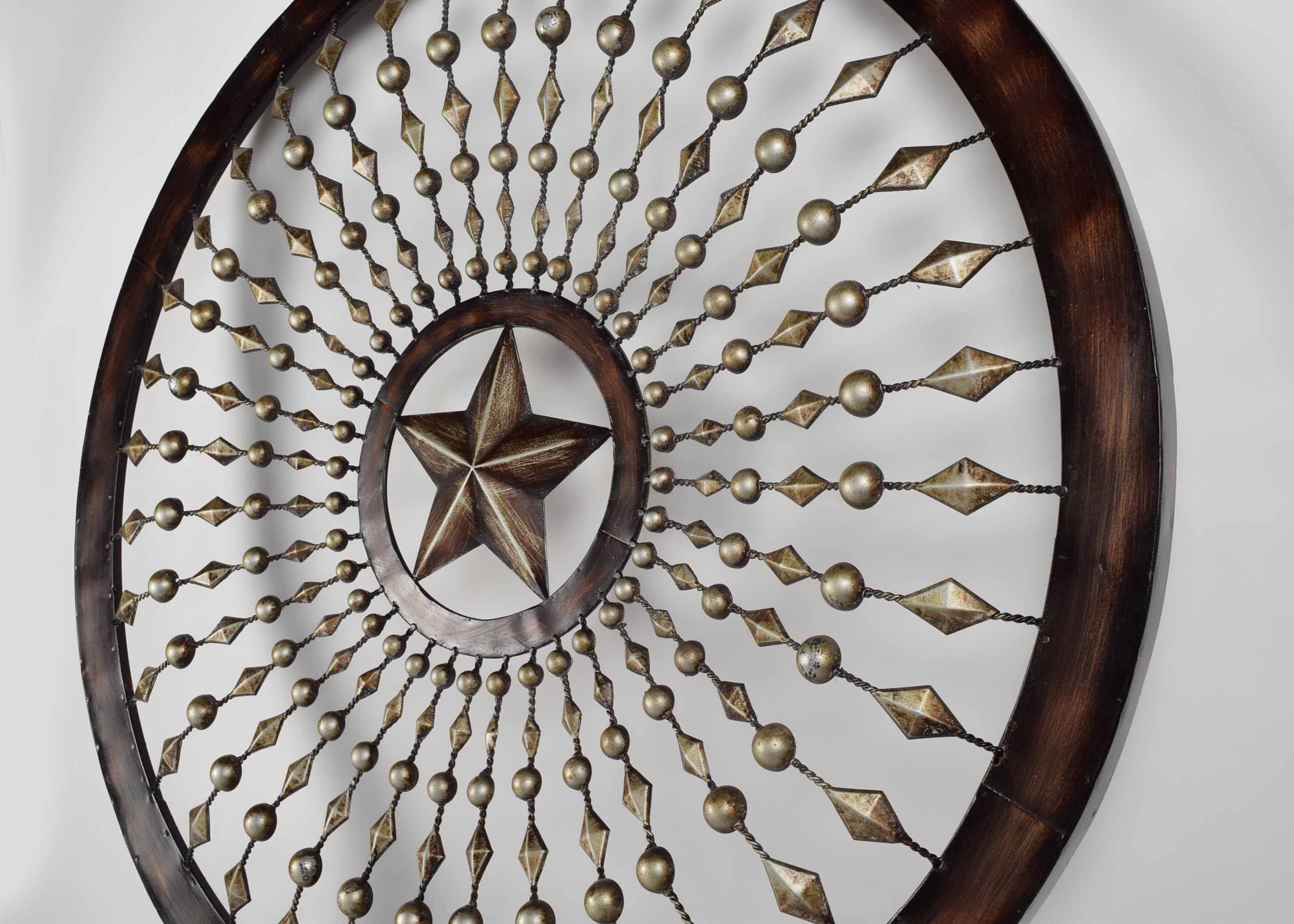 Round Metal Wall Hanging