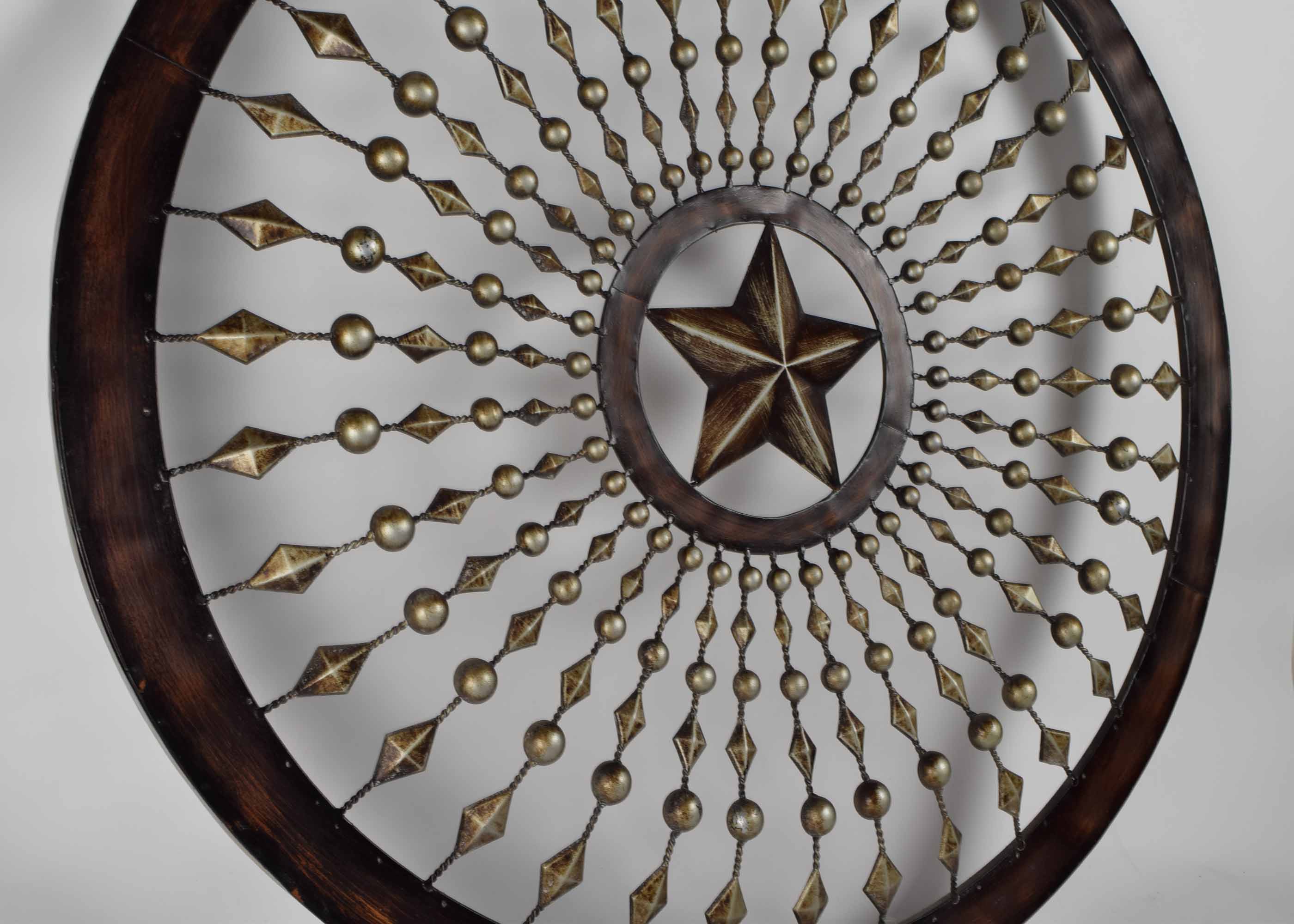 Round Metal Wall Hanging