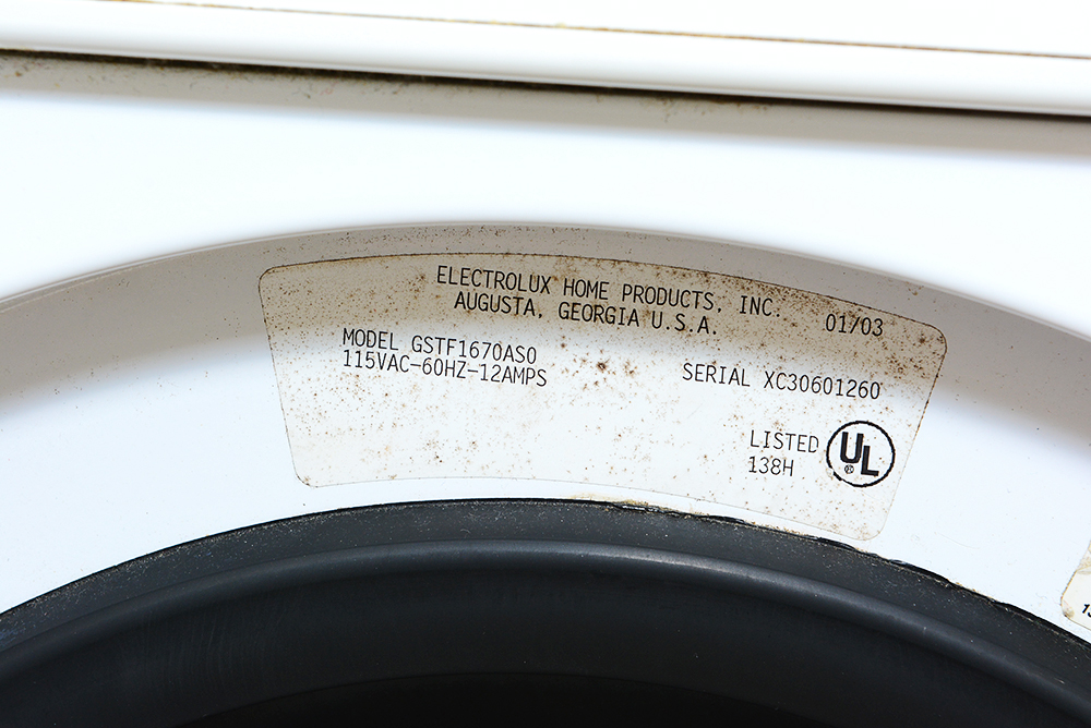 Stackable Frigidaire Washer and Dryer