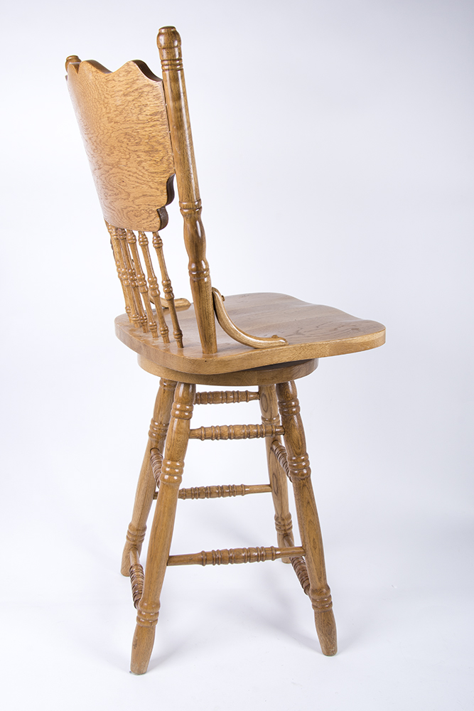 Oak Wood Bar Stools