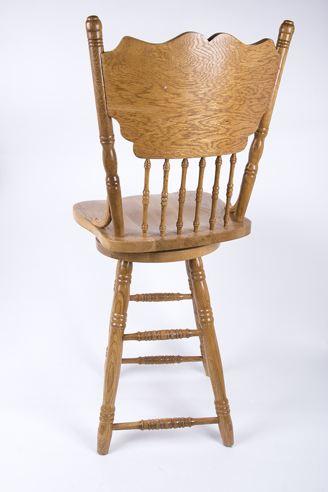 Oak Wood Bar Stools