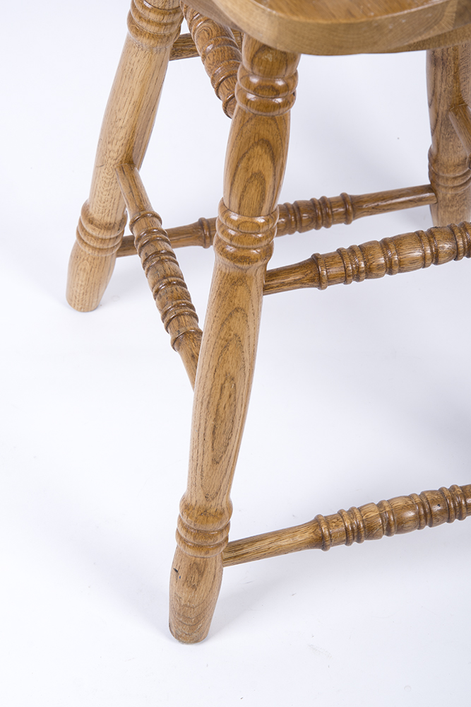 Oak Wood Bar Stools