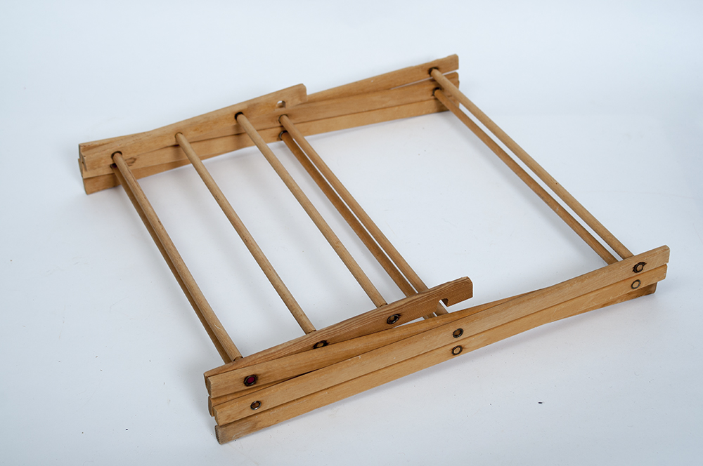 Vintage Collapsible Clothes Drying Rack