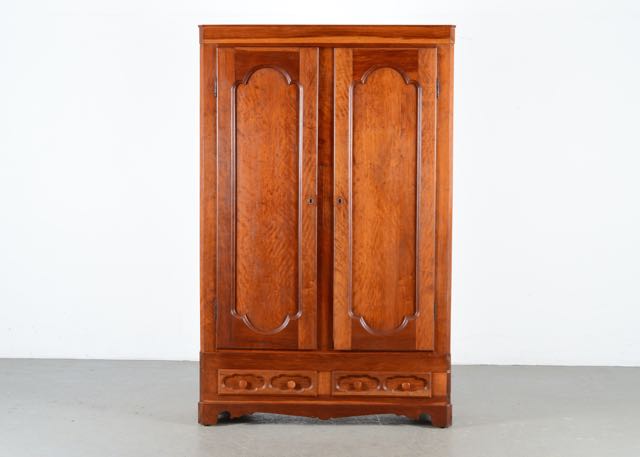 Antique Cherry Knockdown Wardrobe