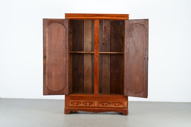 Antique Cherry Knockdown Wardrobe