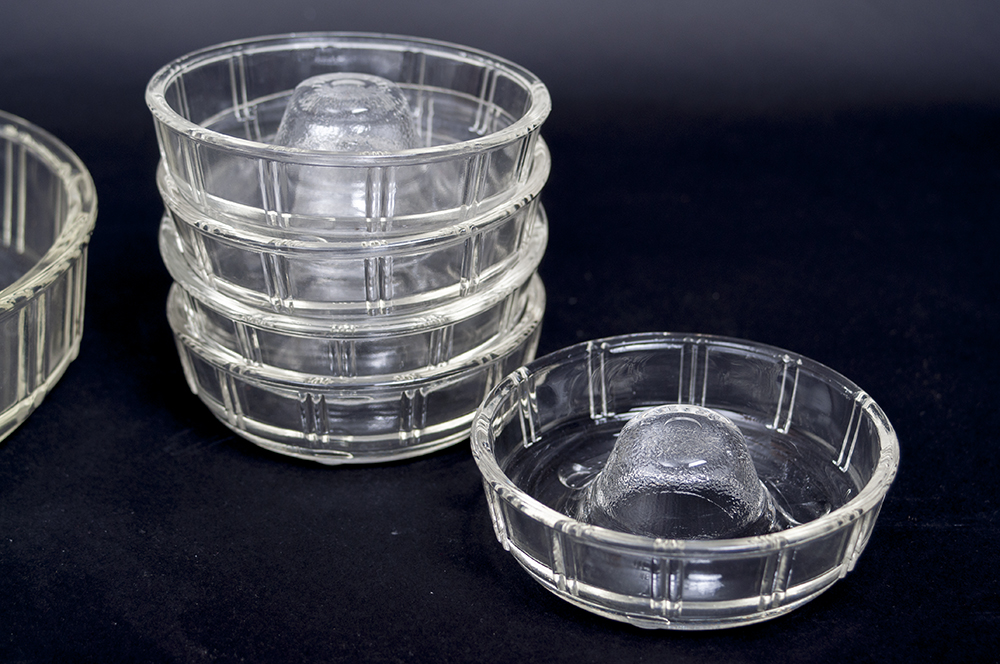 Vintage Queen Anne "Glassbake" Baking Dishes