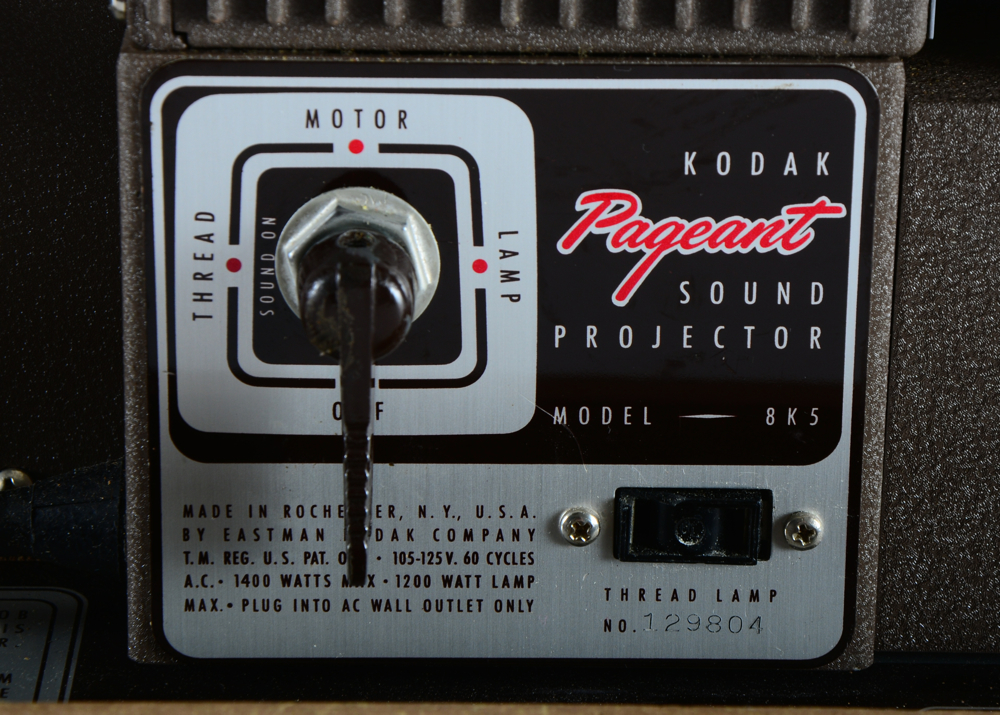 Kodak Pageant Sound Projector