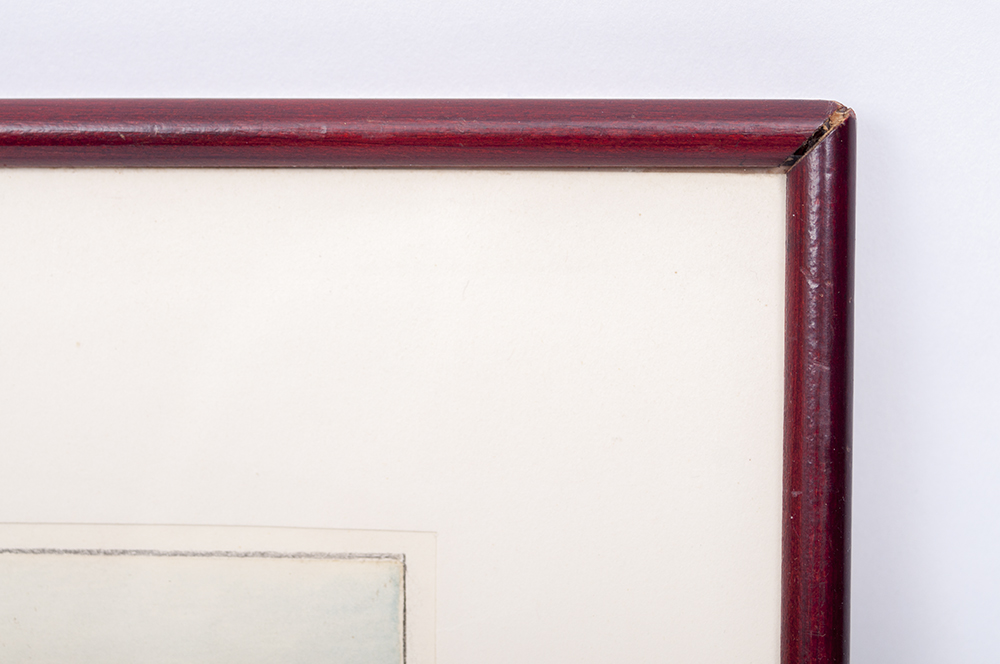 Hand-Colored Etching by Ludwig Burgel