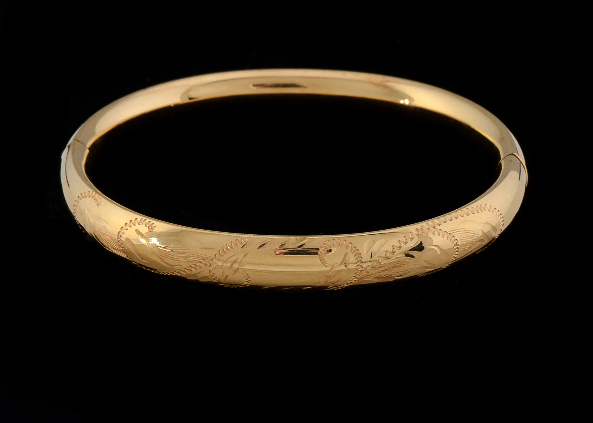 Danecraft Sterling Bracelet in Gold Wash and a Carl Art Bracelet