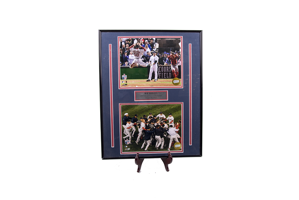 Boston Red Sox 2007 World Series Memorabilia