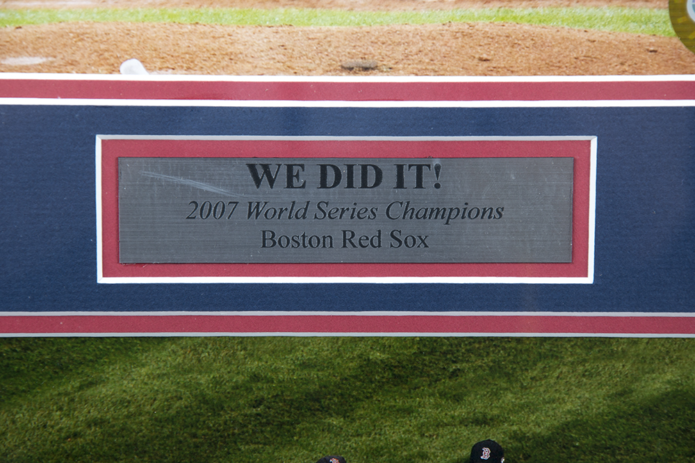 Boston Red Sox 2007 World Series Memorabilia