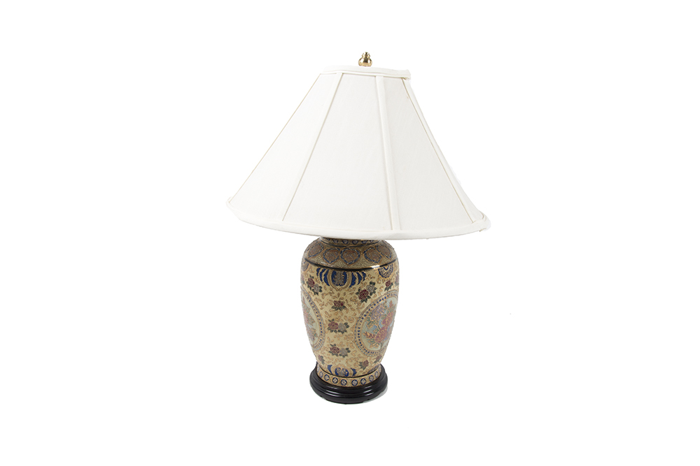 Gilded Ginger Jar Lamp