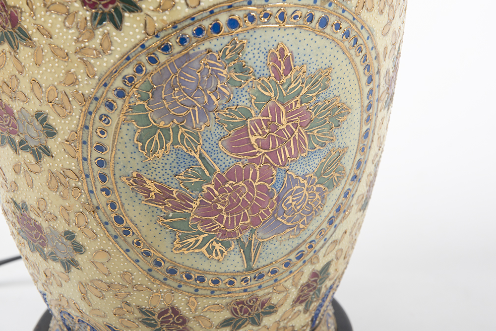 Gilded Ginger Jar Lamp