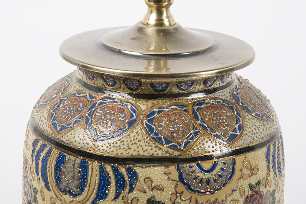 Gilded Ginger Jar Lamp